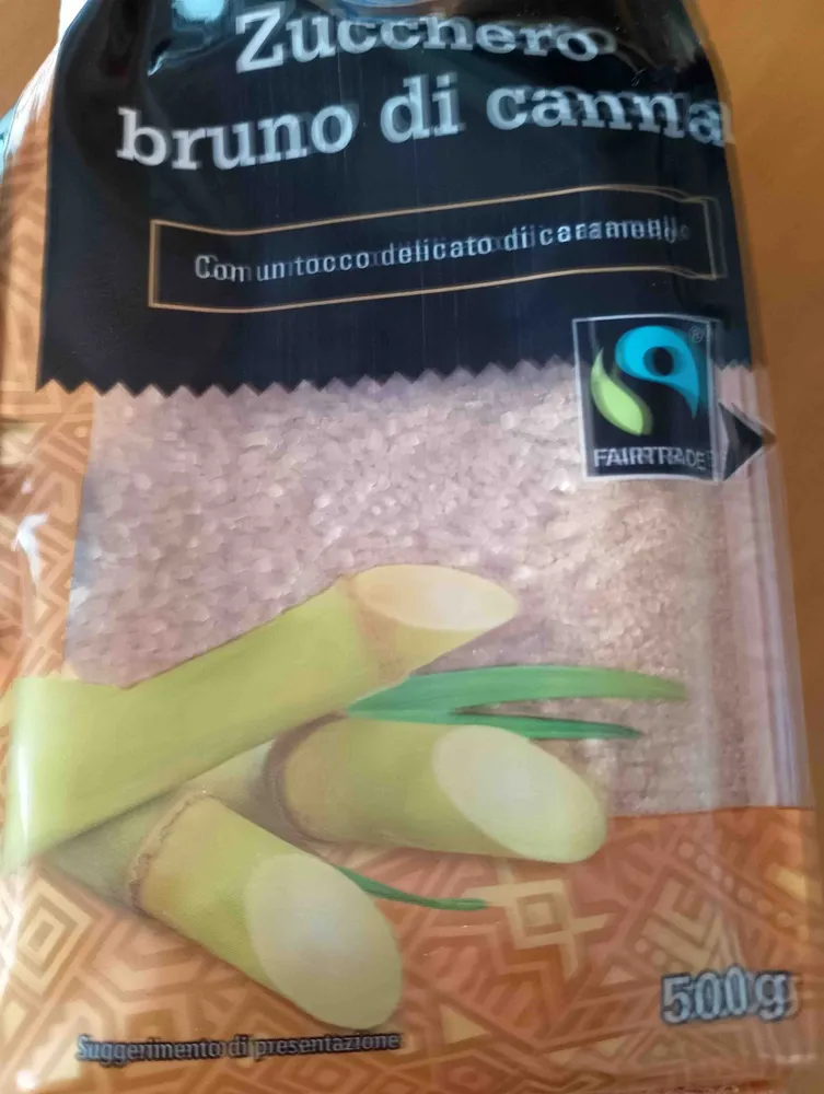 Zucchero bruno di canna