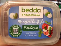 Mozzarella Style Basilikum