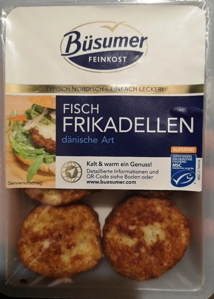 Fisch Frikadellen dänische Art