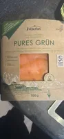 Pures Grün Räucherlachs
