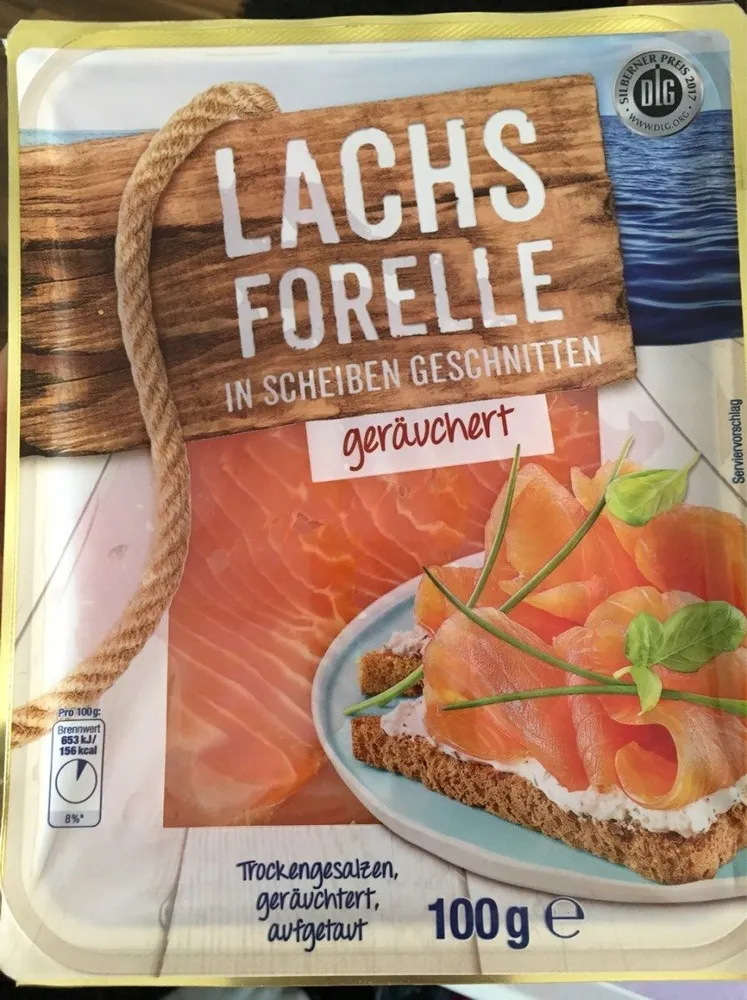 Lachsforelle geräuchert