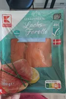 Geräucherte Lachsforelle kaltgeräuchert