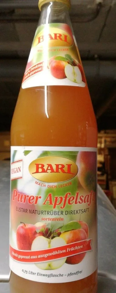 Purer Apfelsaft