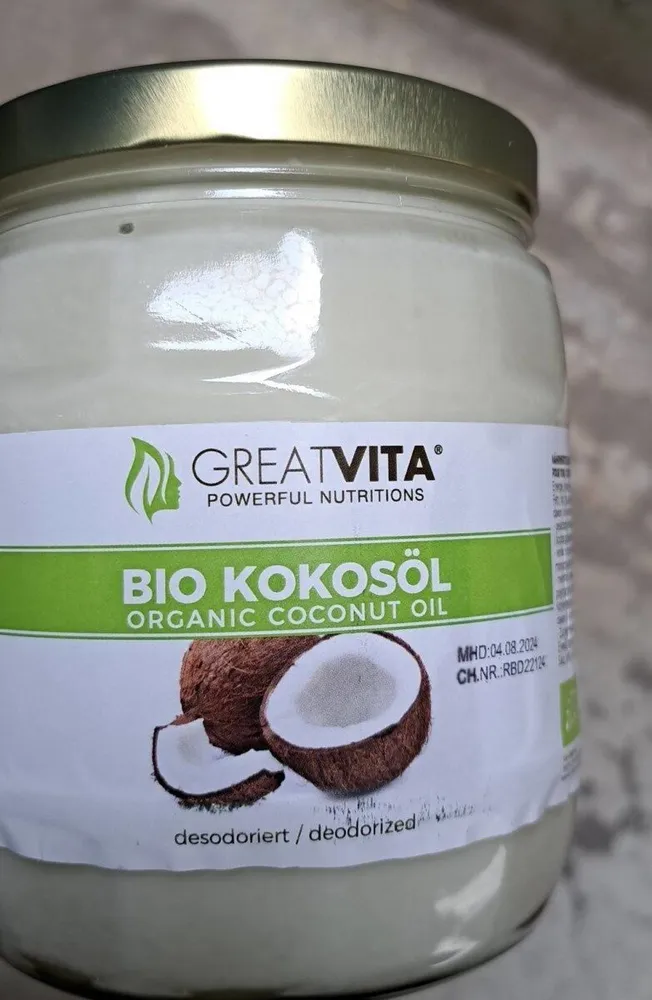Organico covonut oil