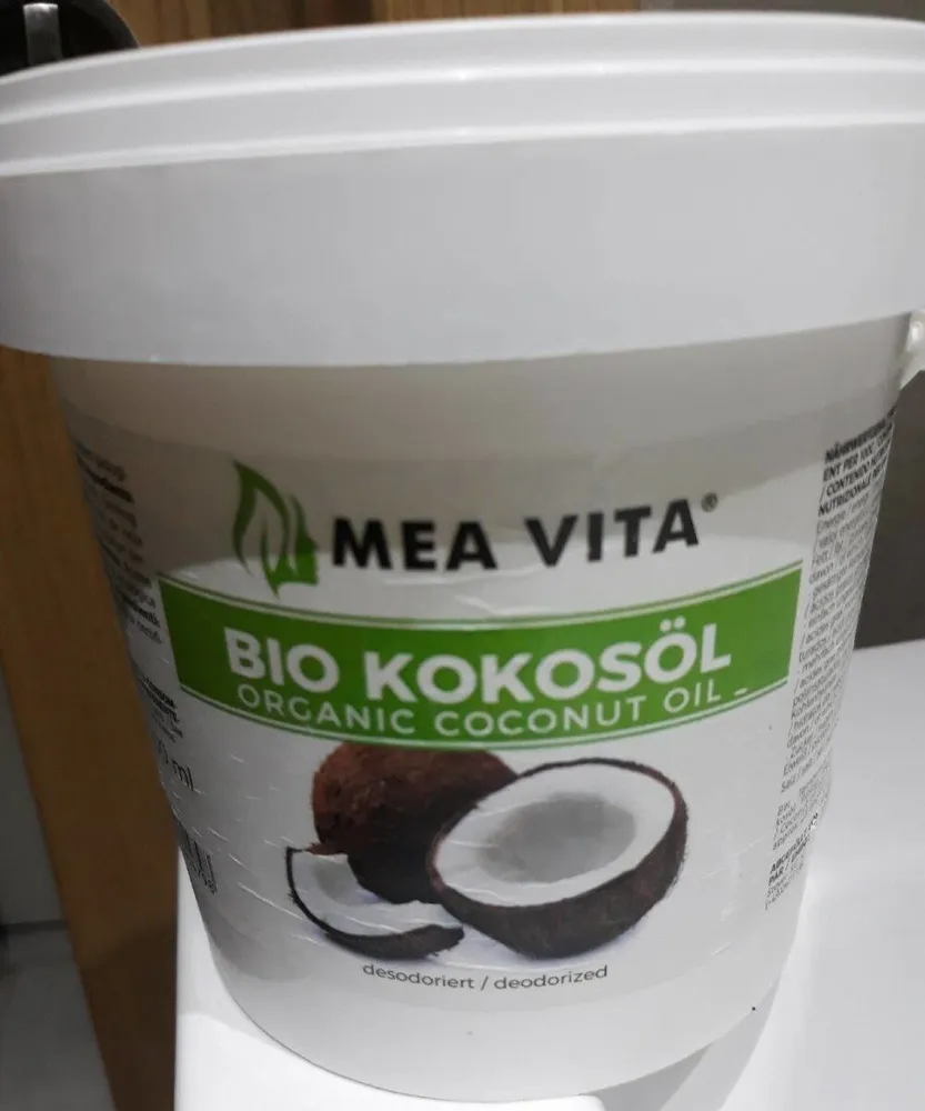 Organic coconut oil