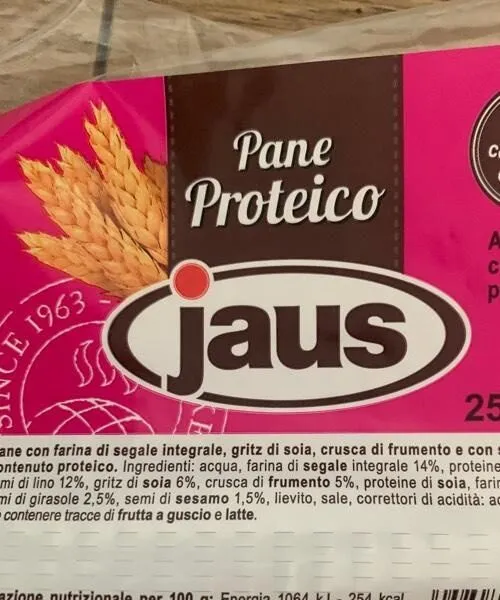Pane Proteico con semi di lino, girasole e sesamo