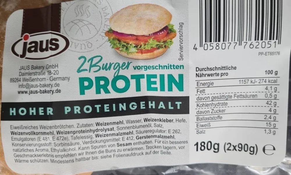 2 Burger Protein