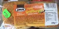 Party Grill Burger Fromage et Paprika