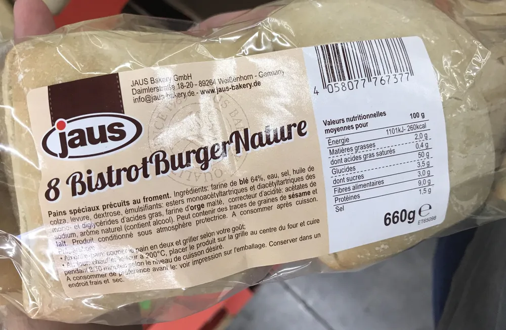 8 Bistrot Burger Nature