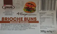 Premium Brioche Buns