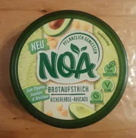 Brotaufstrich Kichererbse Avocado
