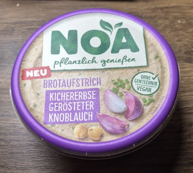 Kichererbse Gerösteter Knoblauch