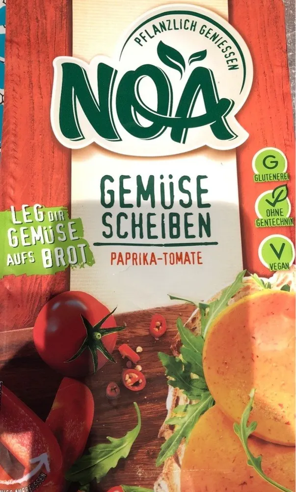 Gemüsescheiben Paprika Tomate