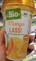 Mango Lassi aus Kokosdrinkbasis vegan