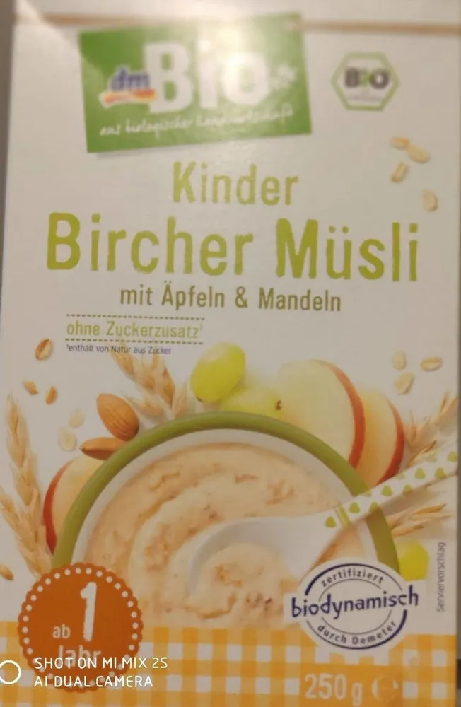 Kinder Bircher Müsli