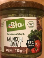 Gemüseaufstrich Grünkohl Tomate