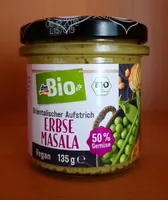 Orientalischer Aufstrich Erbse Masala