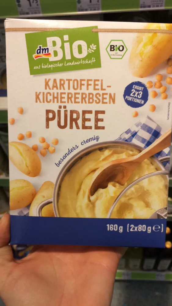 Purée pomme de terre et pois chiches  Kartoffel-Kichererbsen