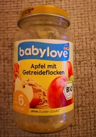 Babylove Apfel mit Getreideflocken