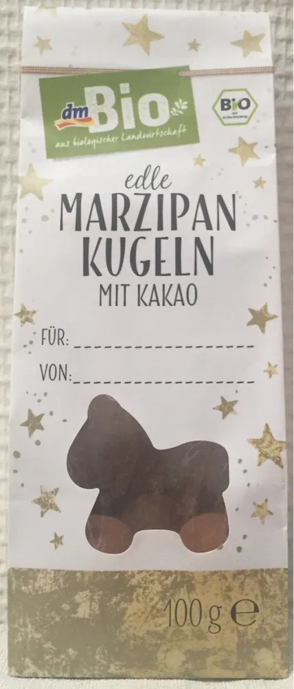 Edle Marzipan Kugeln mit Kakao