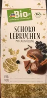 Schoko Lebkuchen mit cassisfüllung
