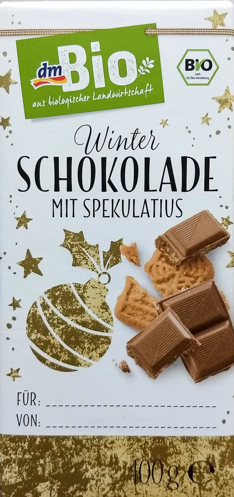 Winter Schokolade mit Spekulatius