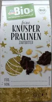 Feine Knusper-Pralinen Zartbitter