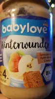 Spekulatius in apfel birnen creme