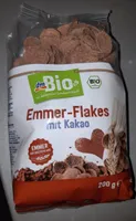 Emmer-flakes mit kakao