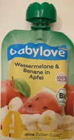 Quetschi Wassermelone & Banane in Apfel