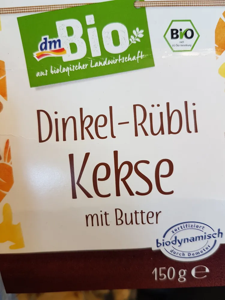Dinkel-Rübli Kekse