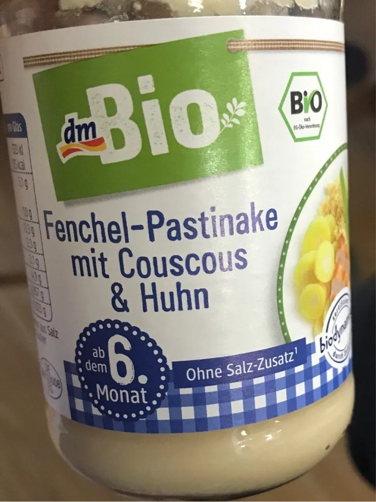 Fenchel-pastinake mit cocous and huhn