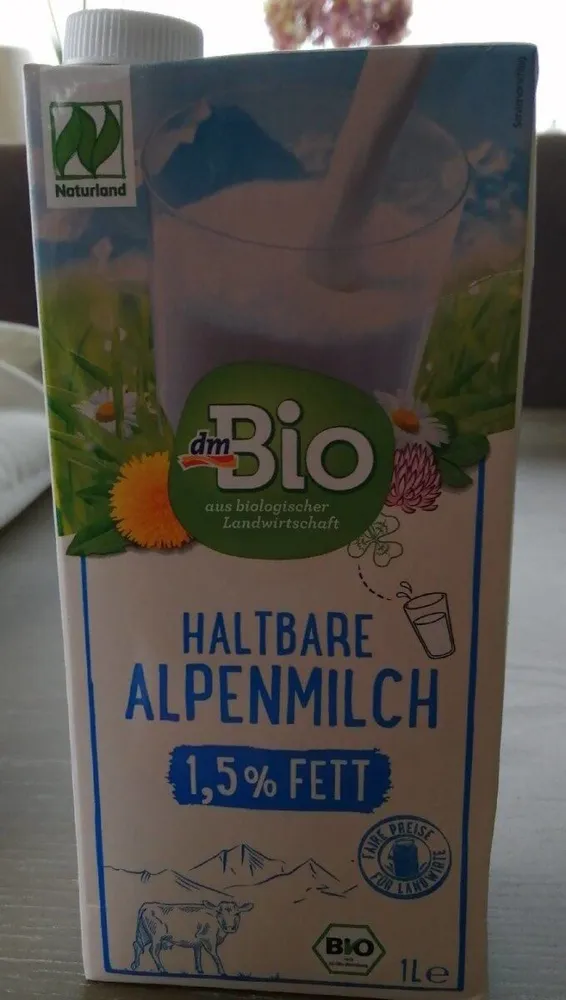 Haltbare Alpenmilch