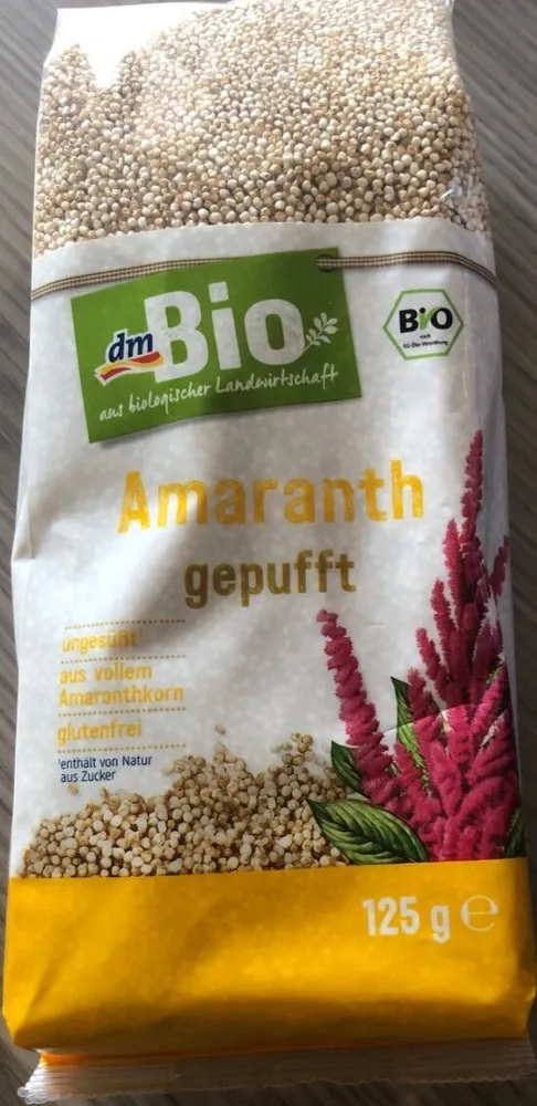 Amaranth gepufft