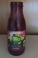 Smoothie amande, banane, myrtille