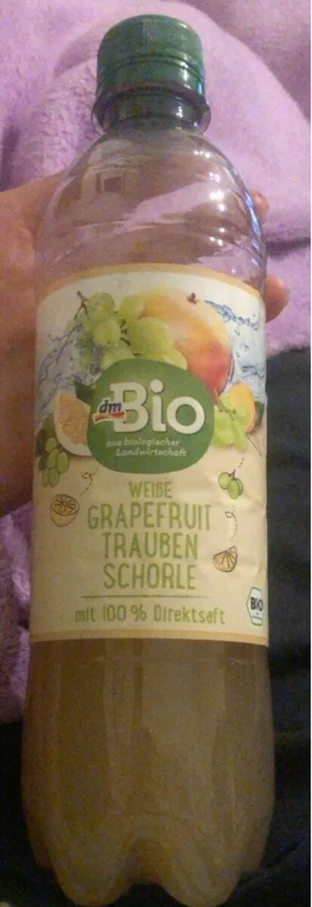 grapefruit and orange bio drink