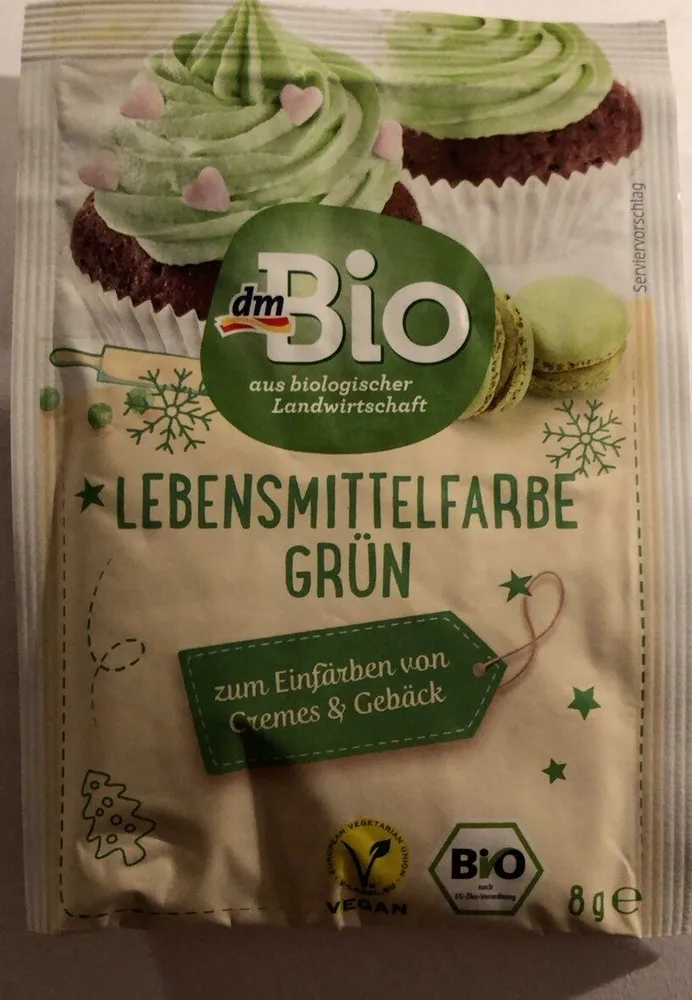 Lebensmittelfarbe Grün