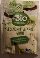 Lebensmittelfarbe Grün