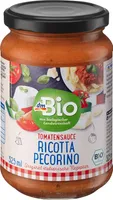 Tomatensoße Ricotta Percorino