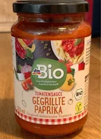 Tomatensauce gegrillte Paprika