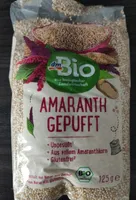 Amaranth Gepufft