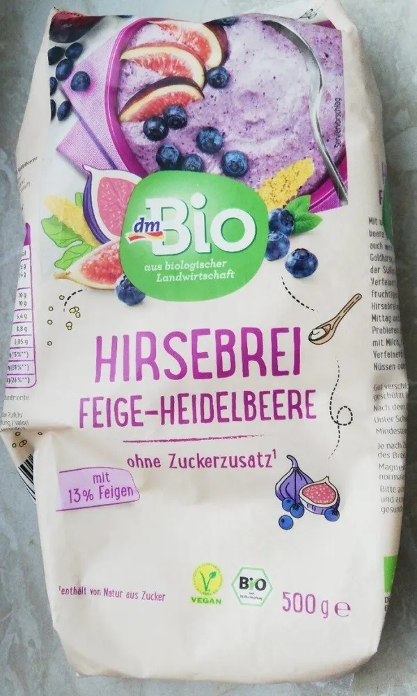 Hirsebrei Feige-Heidelbeere