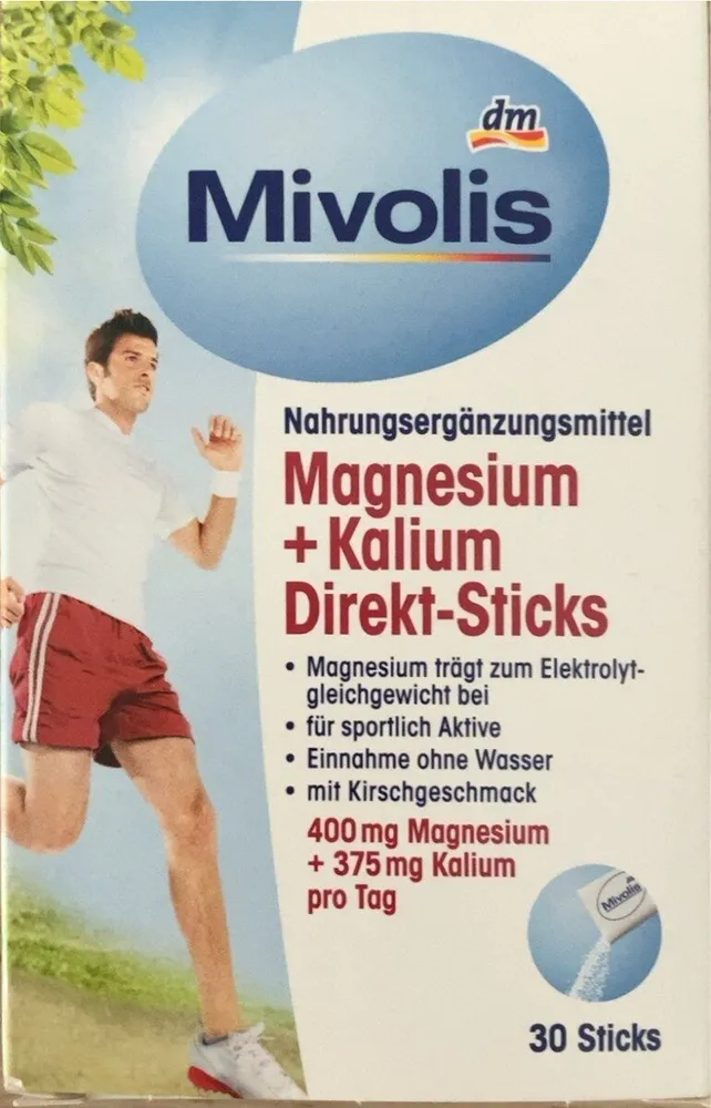 Magnesium+Kalium Direkt Sticks