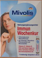 Nahrungsergänzungsmittel Immun Wochenkur