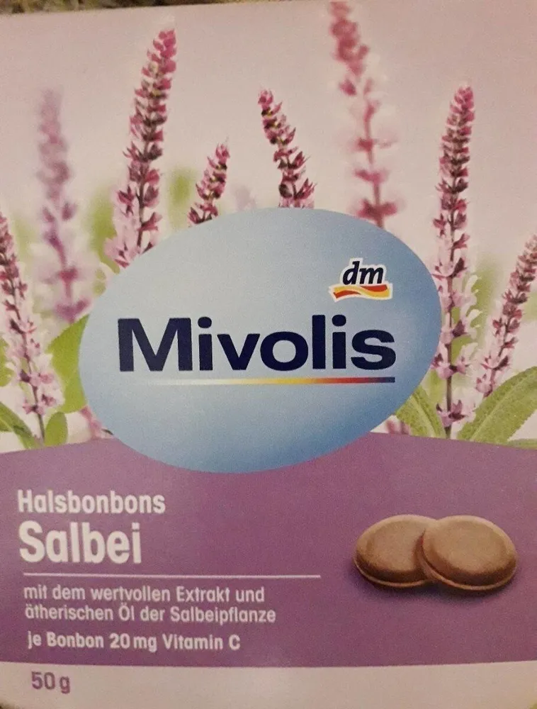 Halsbonbons salbei