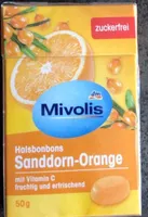 Halsbonbons Sandorn-Orange