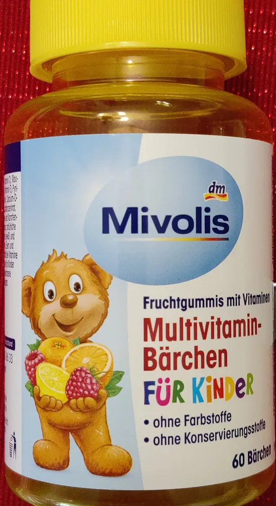 Multivitamin Bärchen für Kinder