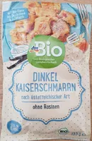 Dinkel Kaiserschmarrn (nach österreichischer Art; ohne Rosinen)