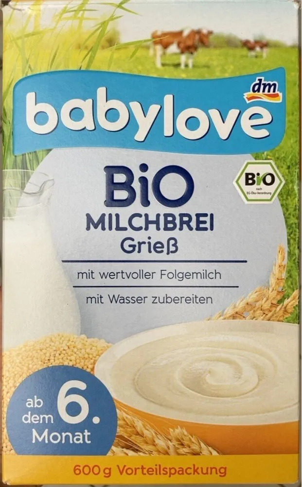 Bio Milchbrei Grieß