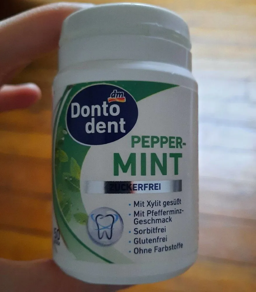 Kaugummi Peppermint mit Xylit